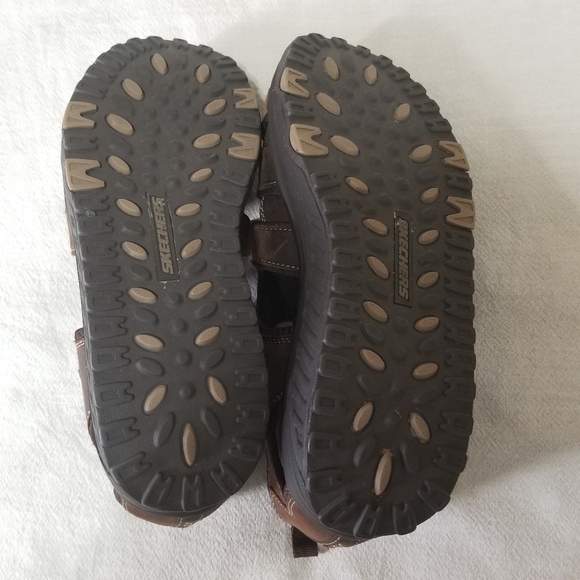 Skechers Dark Brown Women's Sandals - Picture 3 of 16